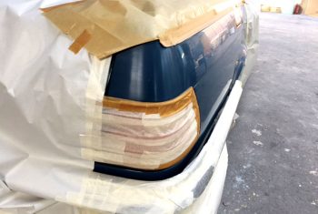 Smart-Repair-Reparatur in der Autolackiererei Wirtz in Hamm.